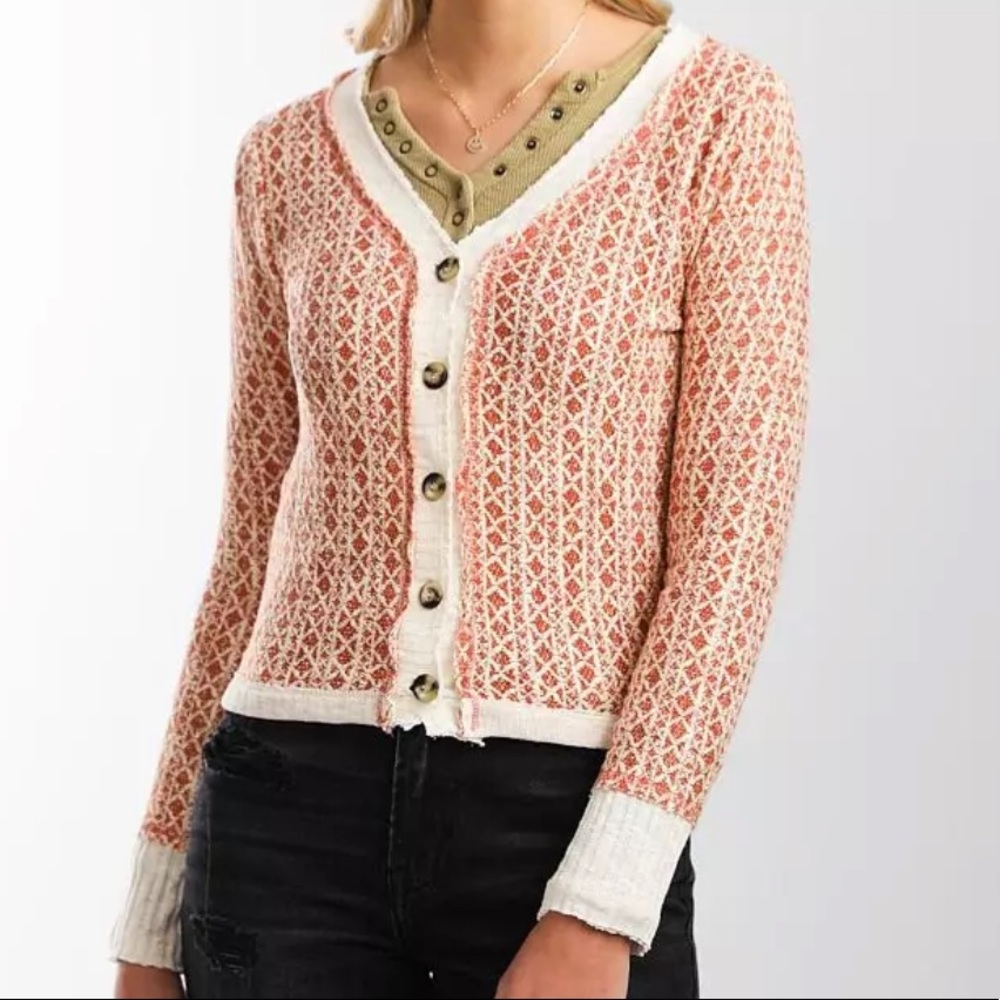 Buckle Gilded Intent cardigan sweater M NWT